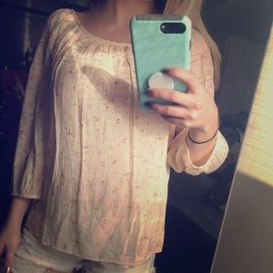 Lauren Conrad floral top